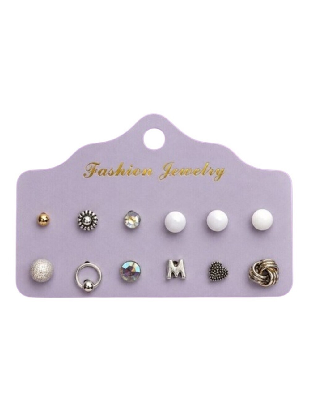 3/$30 VTG Twelve Single Post Stud Earrings